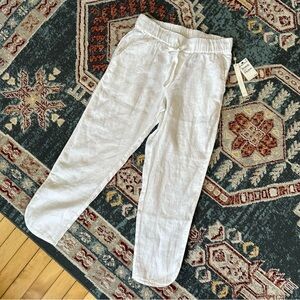 Caslon Tulip Hem Linen Pants